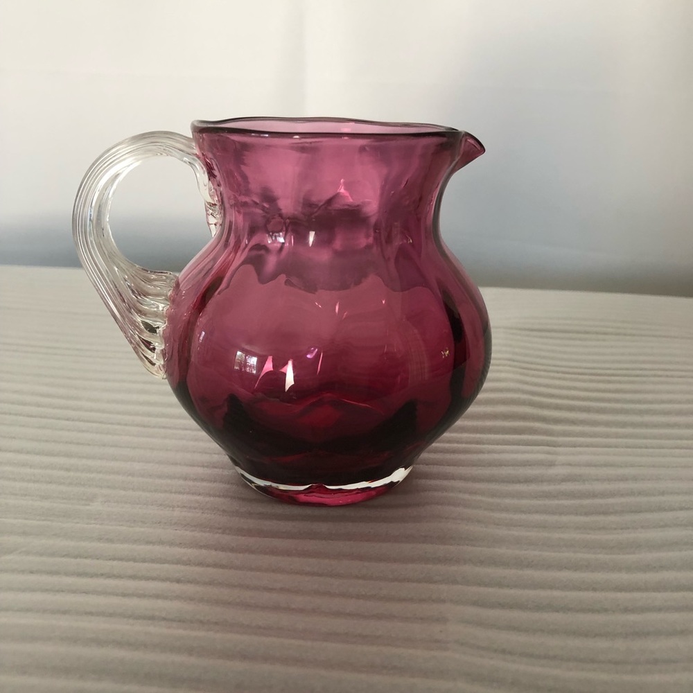 Cranberry/Pilgrim Glass Collectible (d)